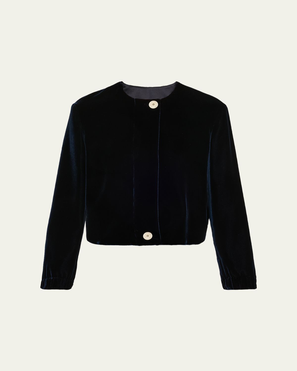 Giorgio Armani Short Velvet Jacket | Thumbnail 6 Giorgio Armani Short Velvet Jacket | Thumbnail 6