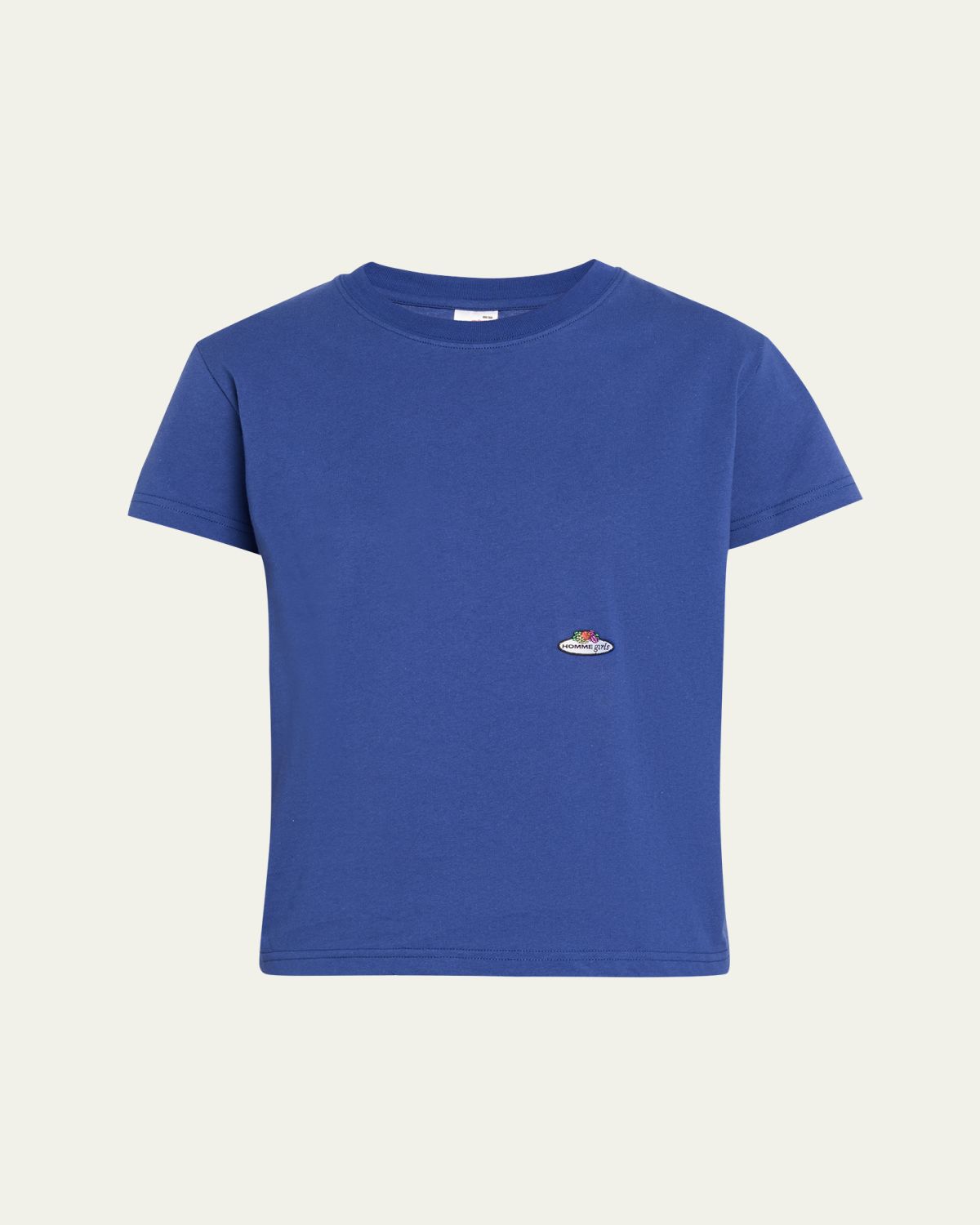 HOMMEGIRLS x Fruit Of The Loom Logo Print Classic Short-Sleeve T-Shirt