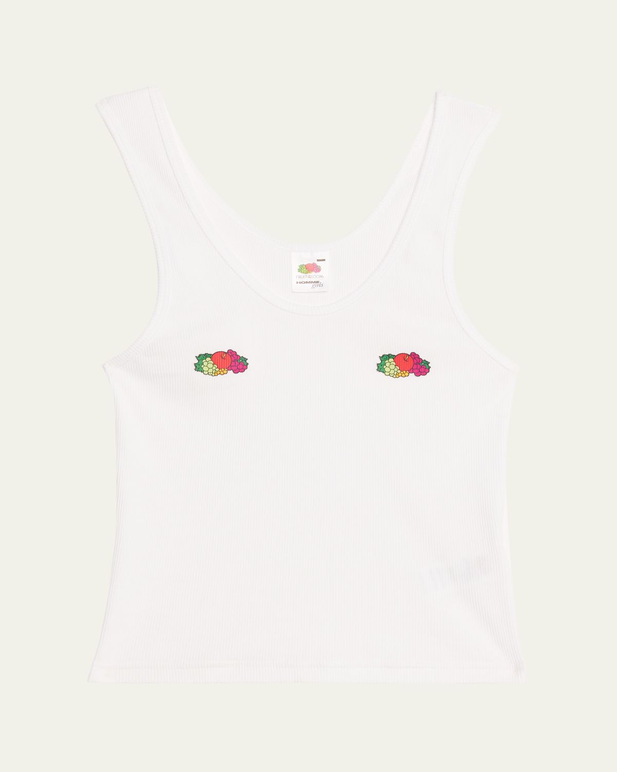 HOMMEGIRLS x Fruit Of The Loom Fruity Double-Logo Classic Tank Top
