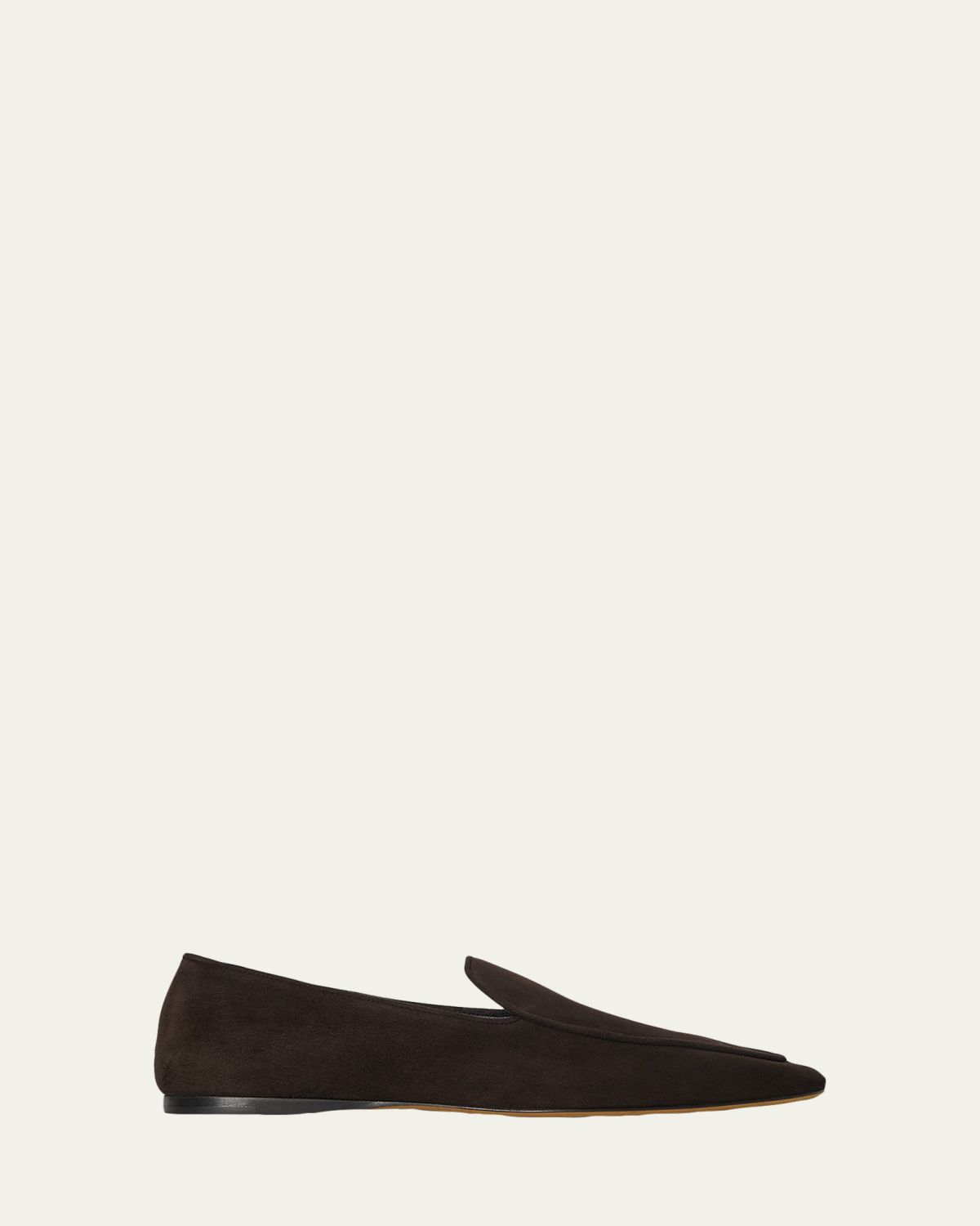 THE ROW Awar Flat Suede Loafers