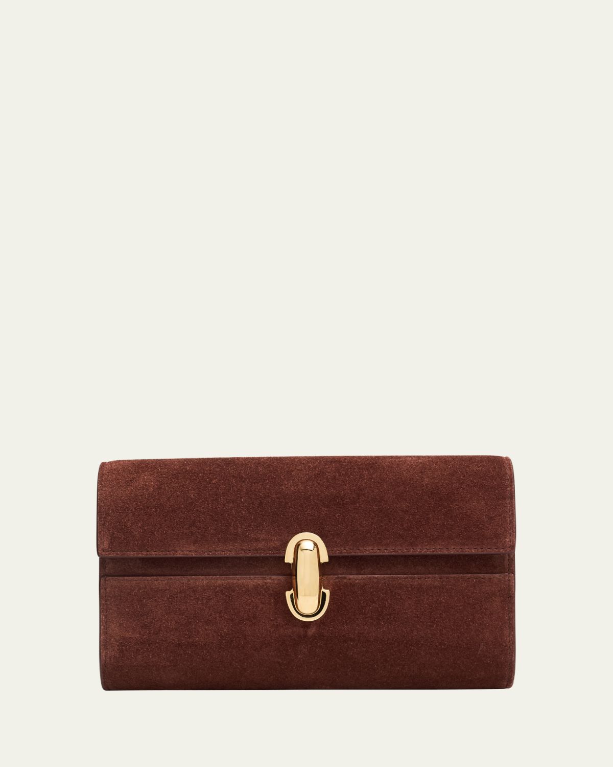 Savette Symmetry Mini Suede Crossbody Bag