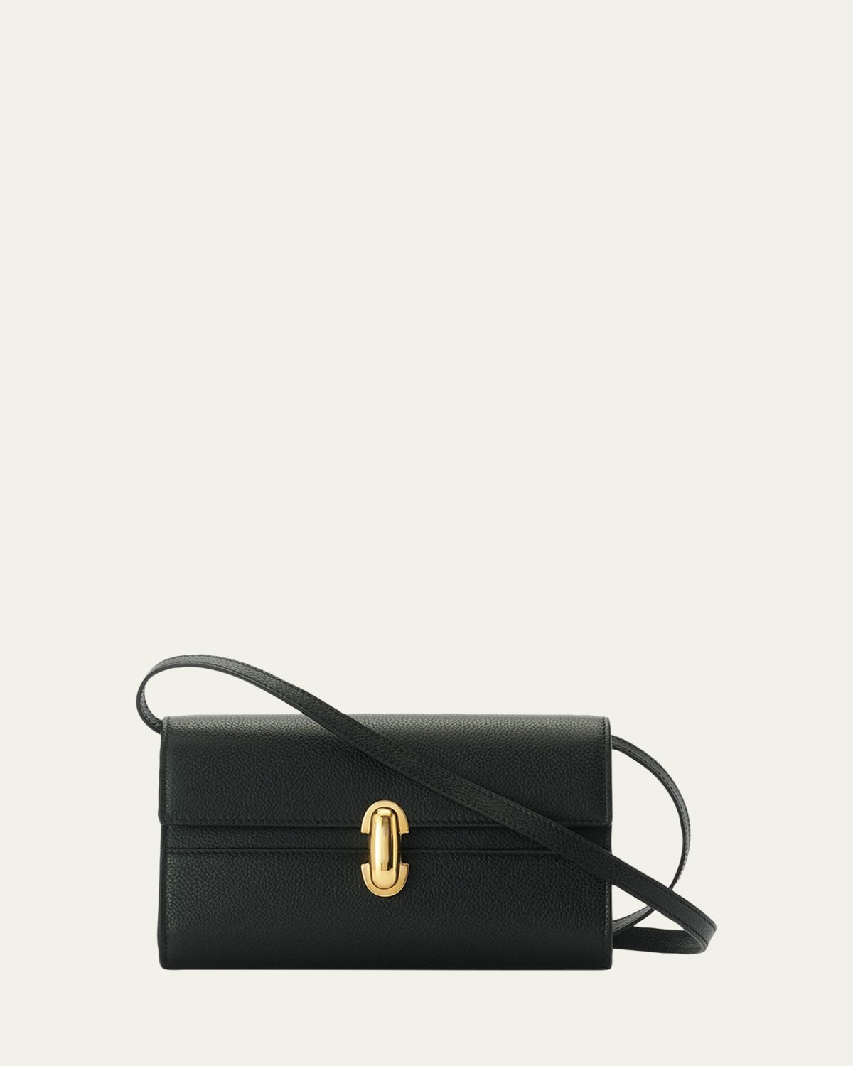 Savette Symmetry Mini Leather Crossbody Bag