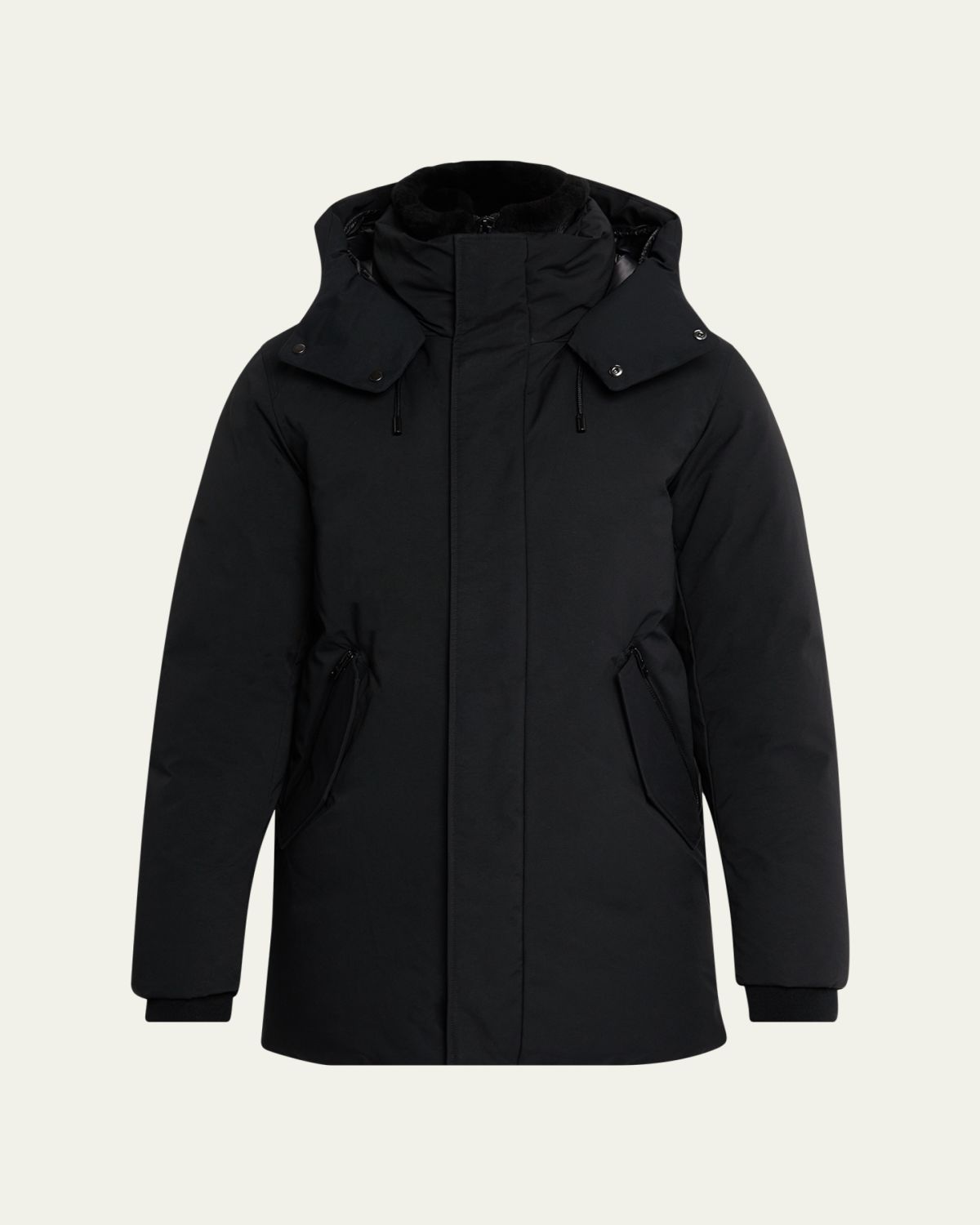 Mackage Men 's Sullivan 2-In-1 Down Coat With Removable Bib