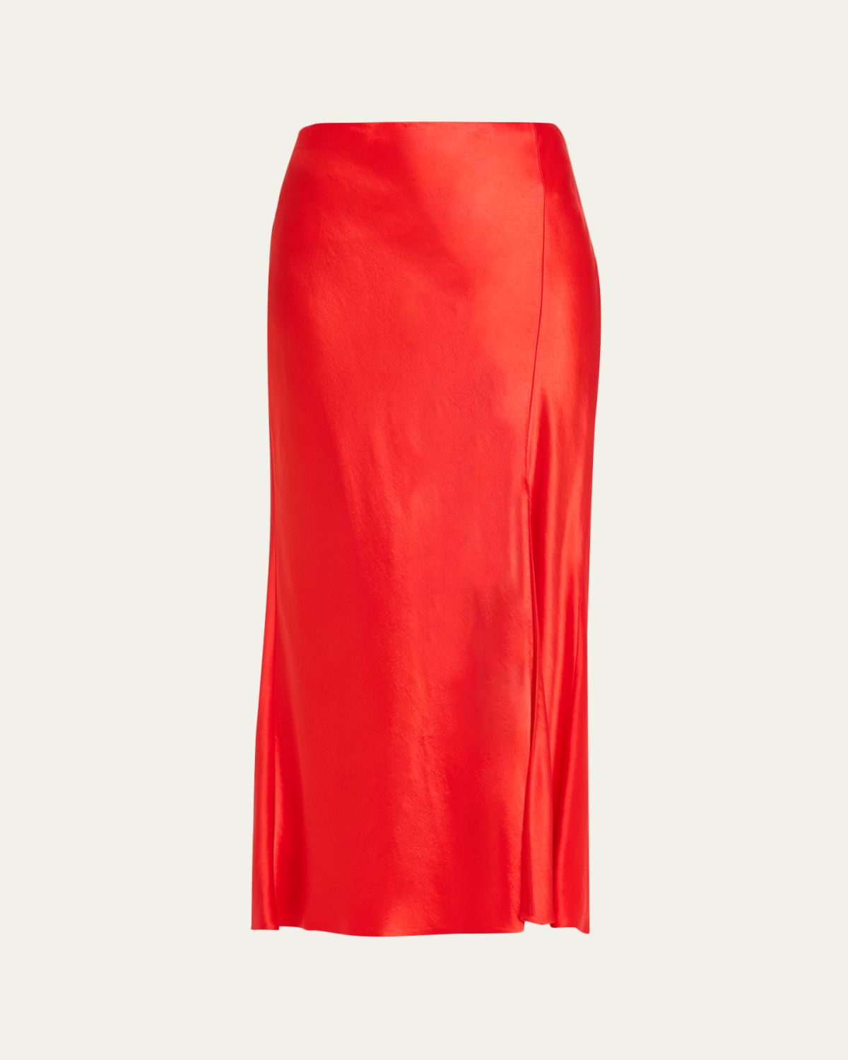 Jason Wu Collection Satin Twill Bias Midi Skirt