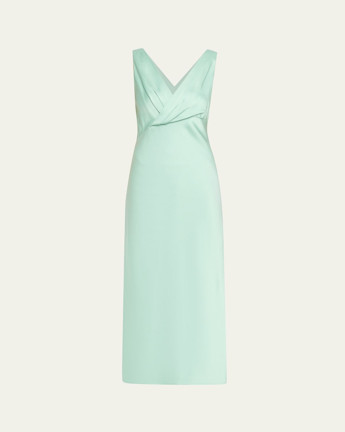 Jason Wu Collection Sleeveless Bias-Cut Crepe Satin Maxi Dress