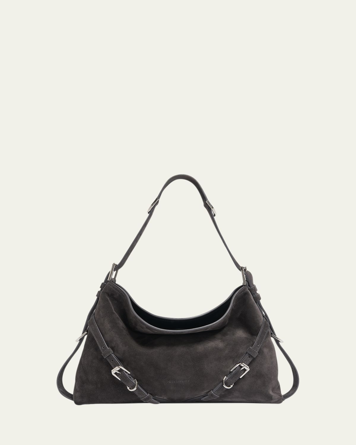 Givenchy Medium Voyou Suede Shoulder Bag