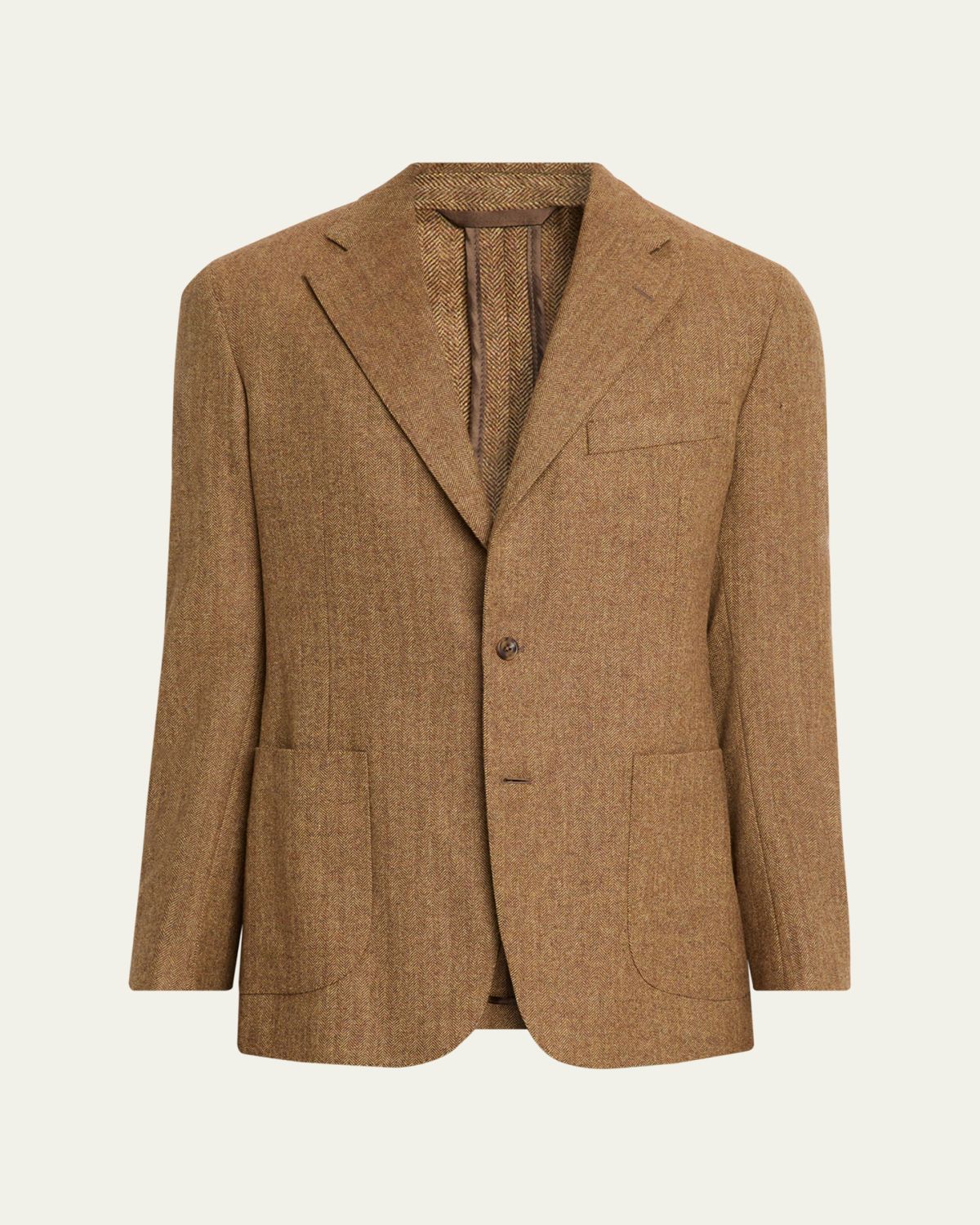 Anderson & Sheppard Men 's Unstructured Single-Breasted Sport Coat
