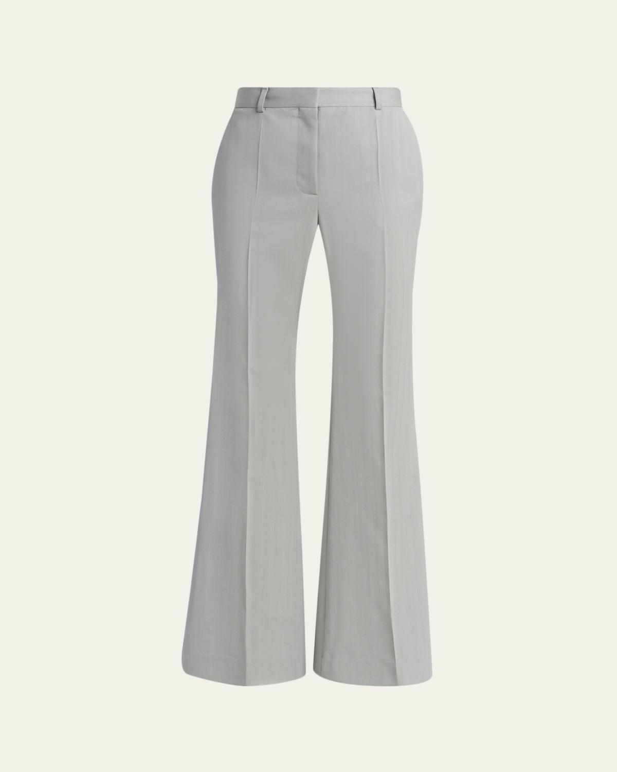 Stella McCartney Tonal Stripe Flare Trousers