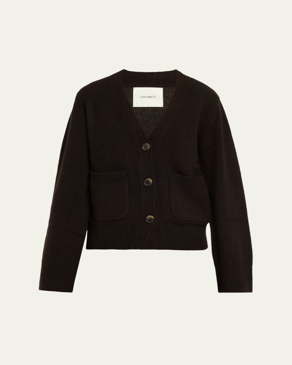 Lisa Yang Danni Cashmere V-Neck Cardigan