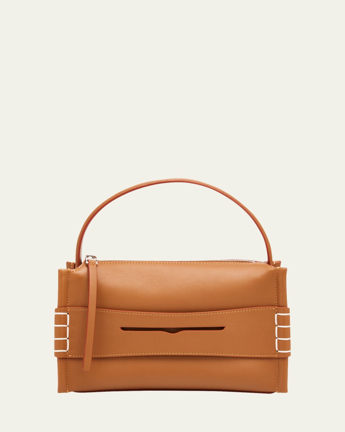 JW Anderson Small Loafer Leather Top-Handle Bag | Thumbnail 6 JW Anderson Small Loafer Leather Top-Handle Bag | Thumbnail 6