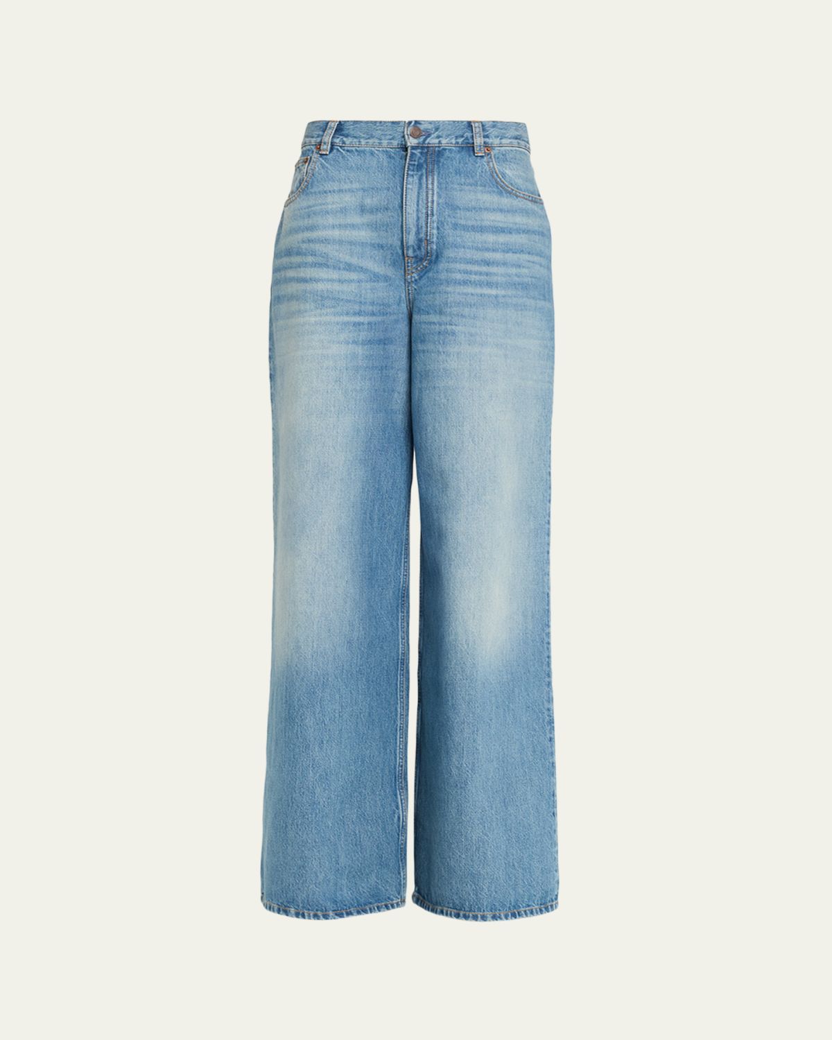 Chloe Wide-Leg High-Rise Jeans