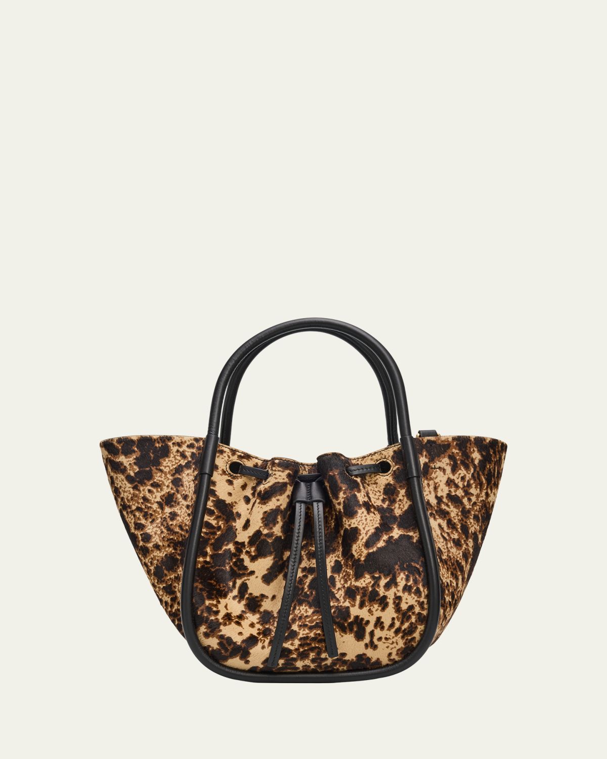 Proenza Schouler Small Ruched Calf Hair Tote Bag