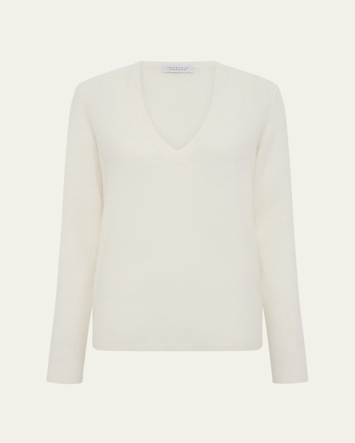 Gabriela Hearst Vesper V-Neck Cashmere Sweater