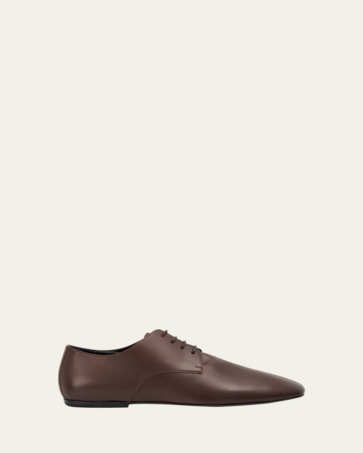 Dries Van Noten Men 's Minimal Leather Oxford Shoes