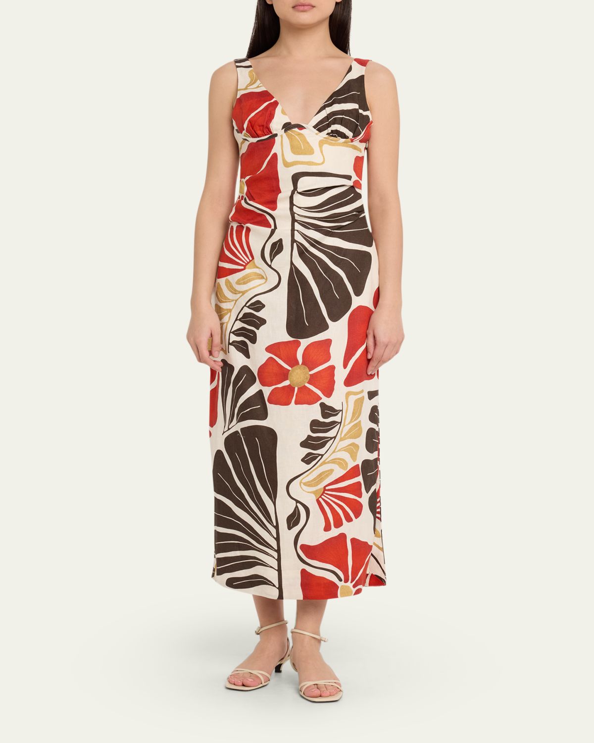 SIR Julietta Balconette Midi Dress