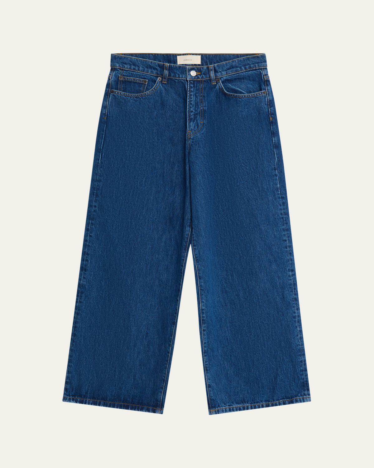 Jeanerica Men's Med Blue Denim Wide-Leg Jeans