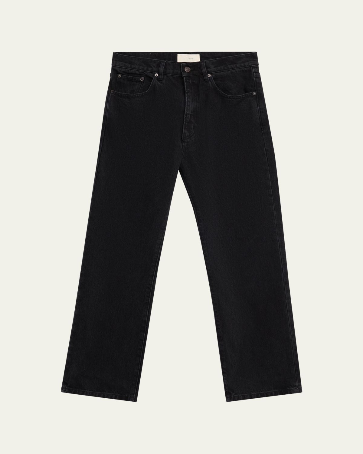 Jeanerica Men's Black Denim Straight-Leg Five-Pocket Pants