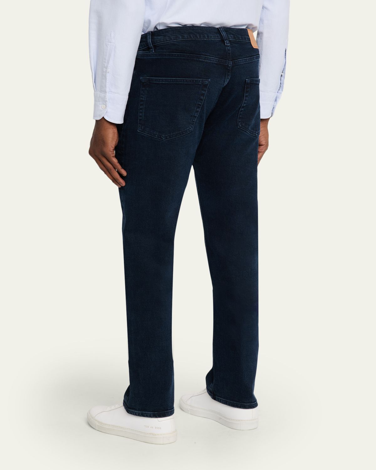 Jeanerica Men's Casual Dark Blue Denim Straight-Leg Jeans | Thumbnail 3 Jeanerica Men's Casual Dark Blue Denim Straight-Leg Jeans | Thumbnail 3