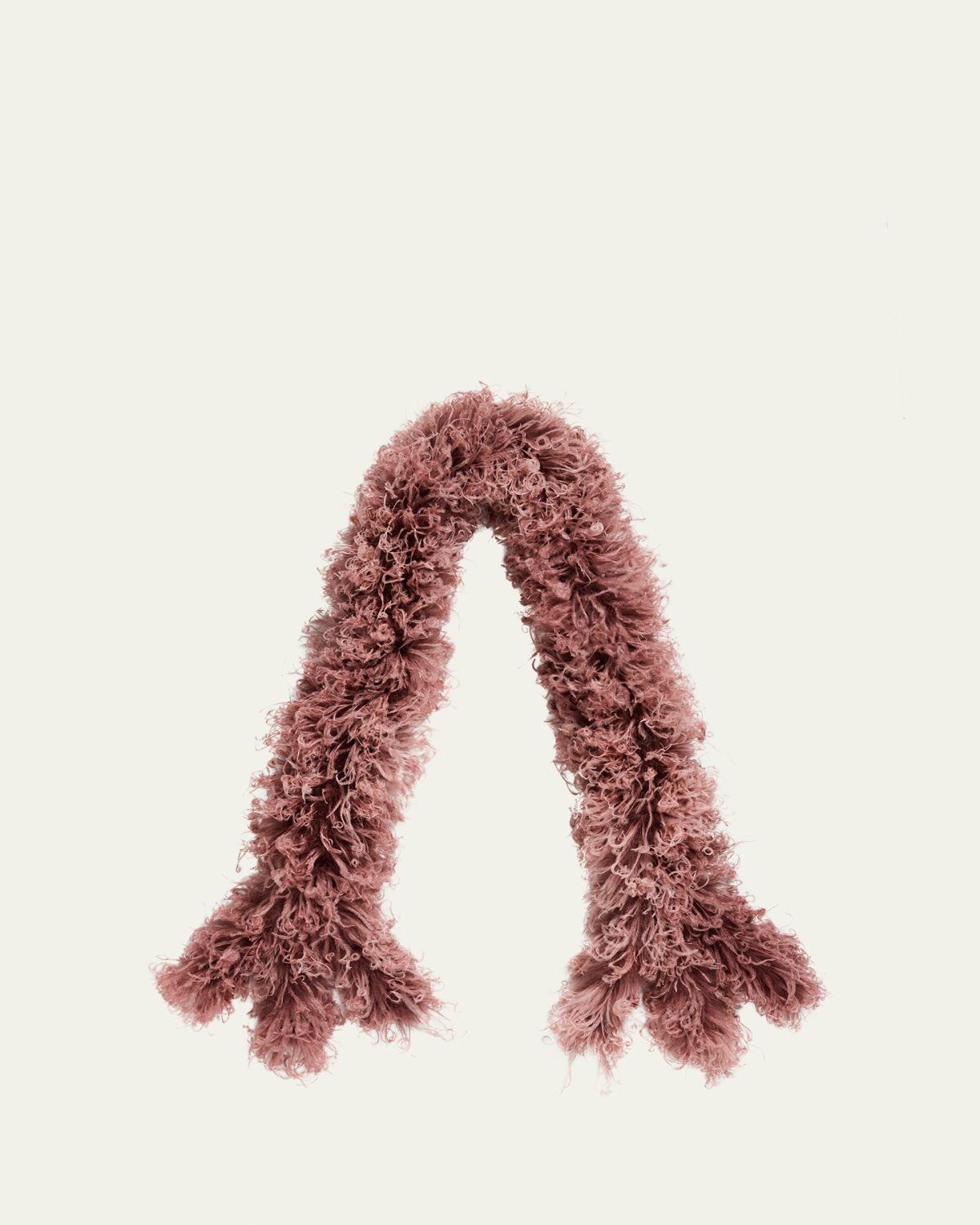 Valentino Garavani Ostrich & Turkey Feather Scarf