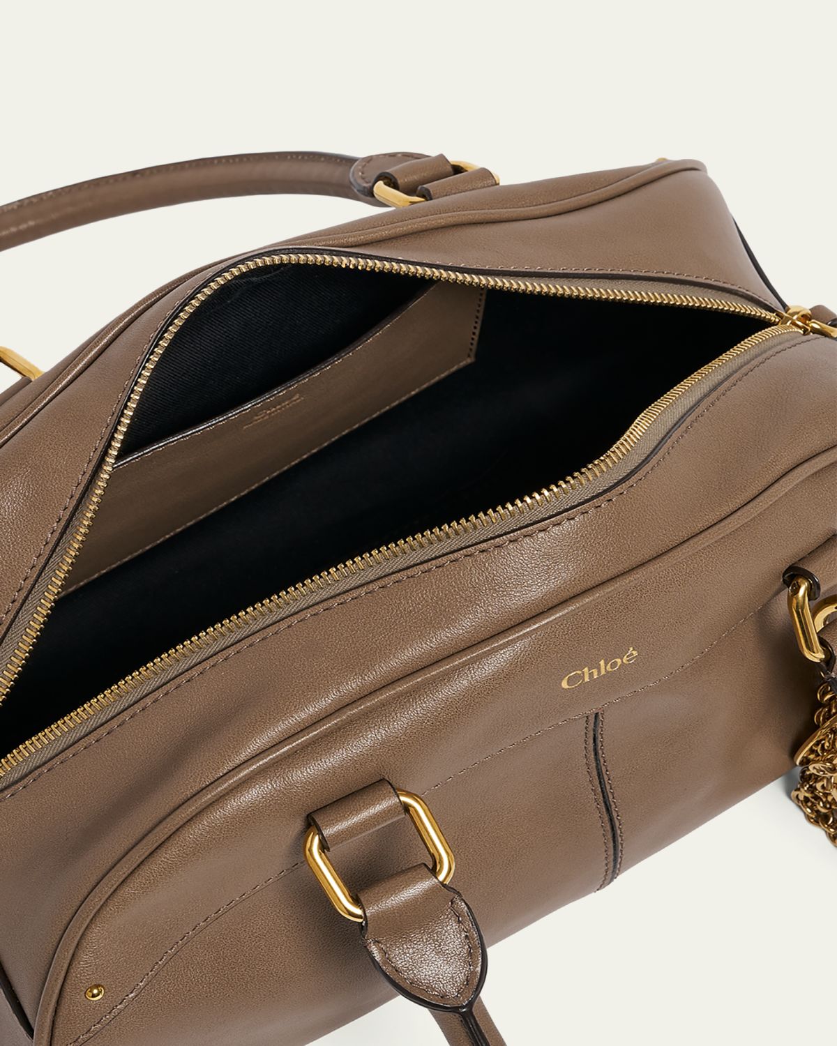 Chloe Bowling Shoulder Bag in Leather | Thumbnail 4
