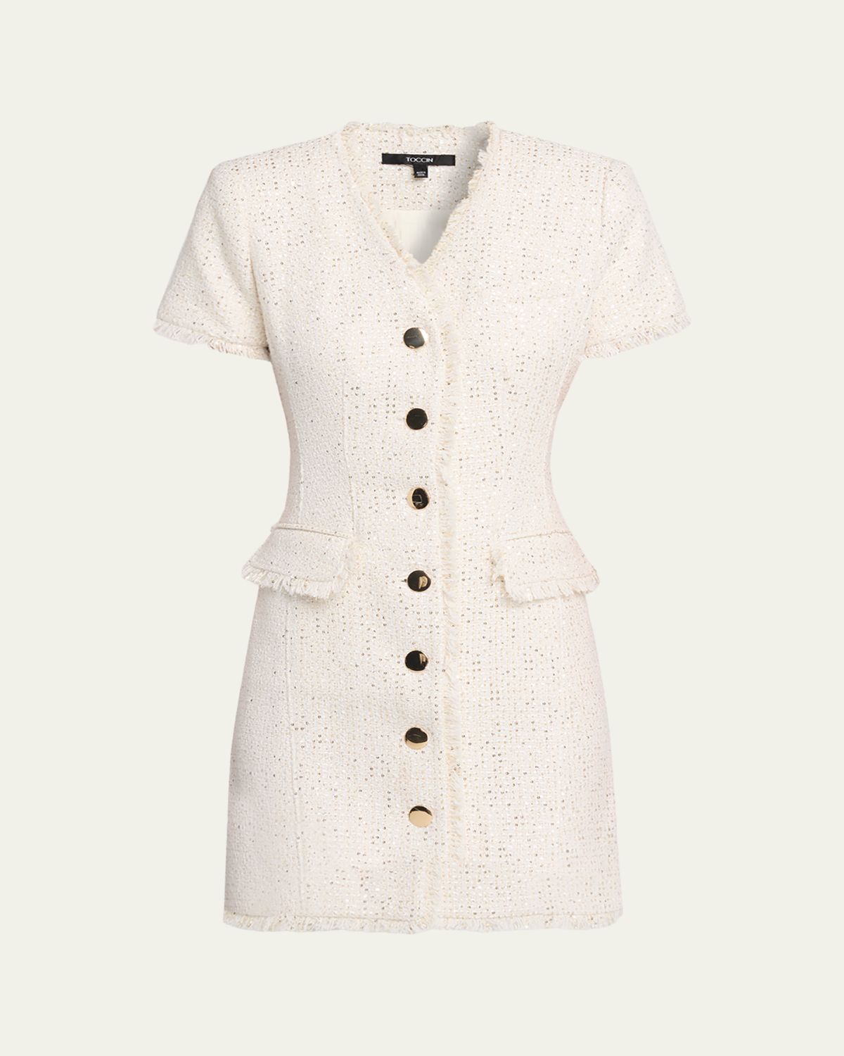 Toccin Phoebe Sequined Tweed Mini Dress | Thumbnail 6 Toccin Phoebe Sequined Tweed Mini Dress | Thumbnail 6
