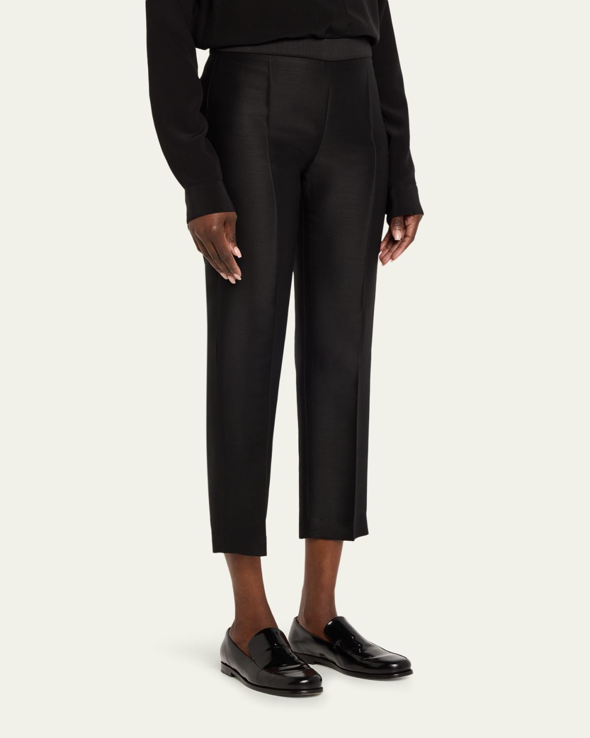 Adam Lippes Mika Cropped Straight-Leg Pants | Thumbnail 4 Adam Lippes Mika Cropped Straight-Leg Pants | Thumbnail 4