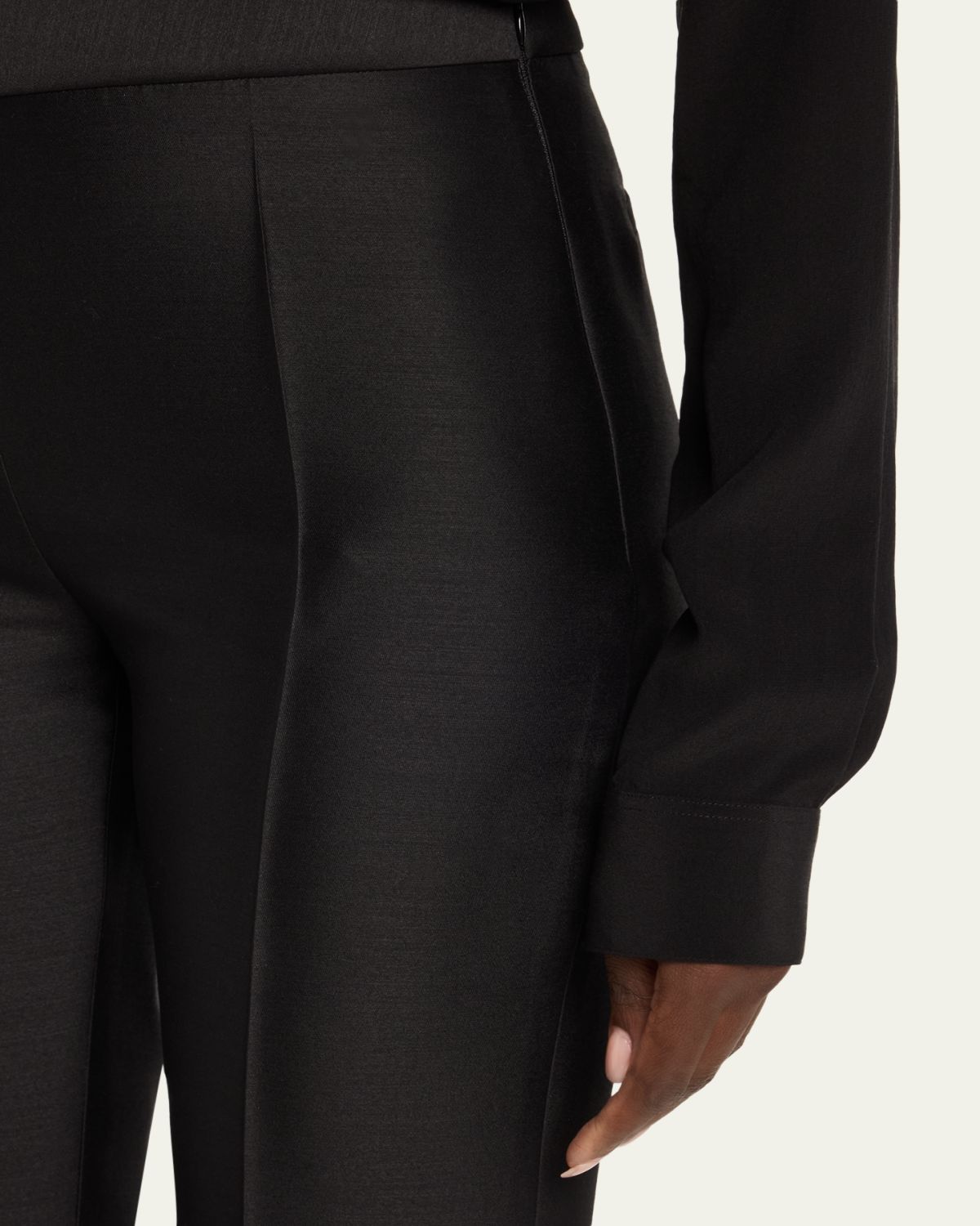Adam Lippes Mika Cropped Straight-Leg Pants | Thumbnail 5 Adam Lippes Mika Cropped Straight-Leg Pants | Thumbnail 5