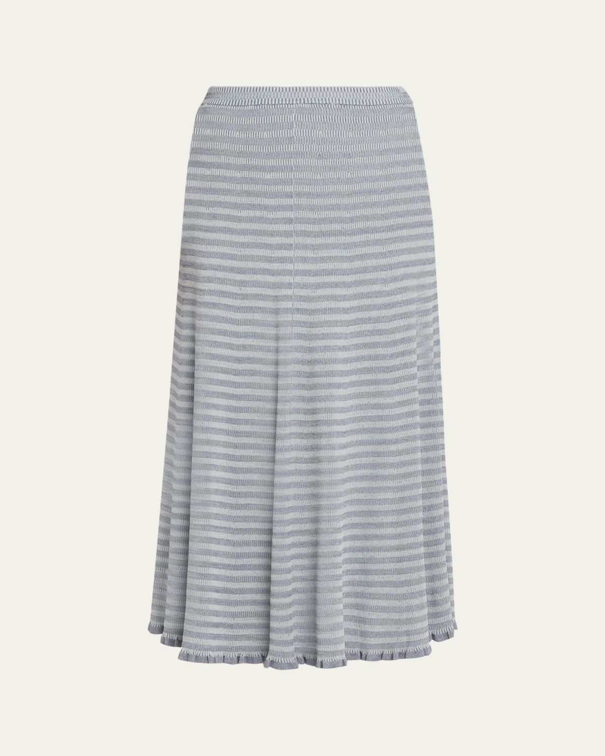 Proenza Schouler White Label Stina Geometric Knit Midi Skirt