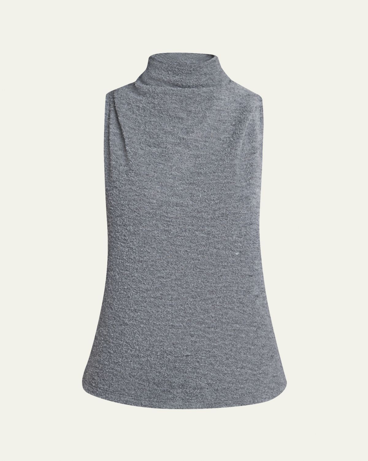 Proenza Schouler White Label Cynthia Wool Jersey Sleeveless Turtleneck