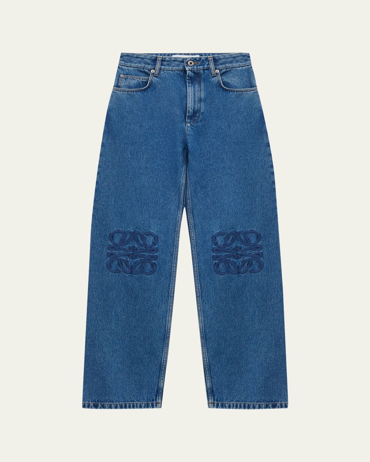 Loewe Anagram Baggy Wide-Leg Jeans