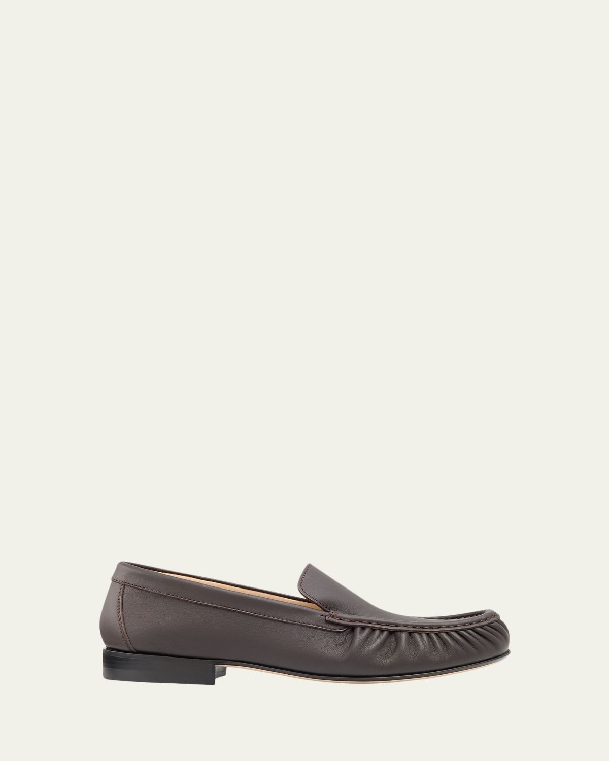 Manolo Blahnik Leonda Leather Loafers