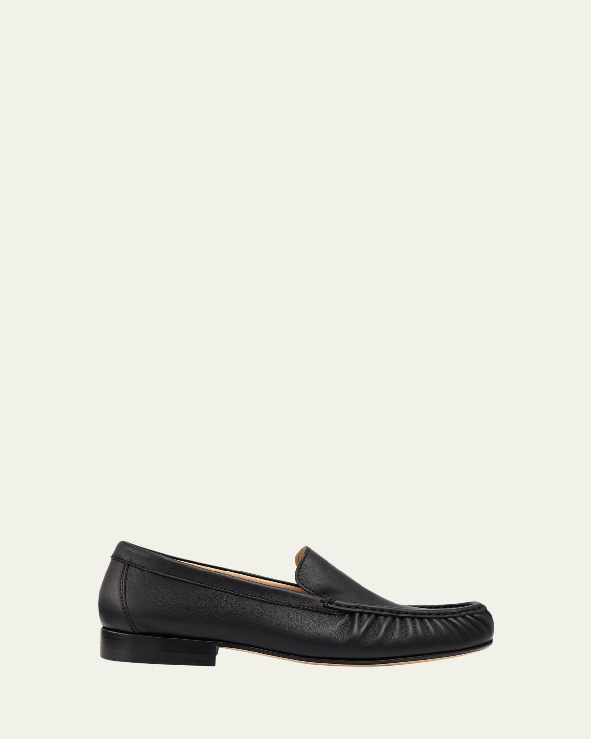 Manolo Blahnik Leonda Leather Loafers