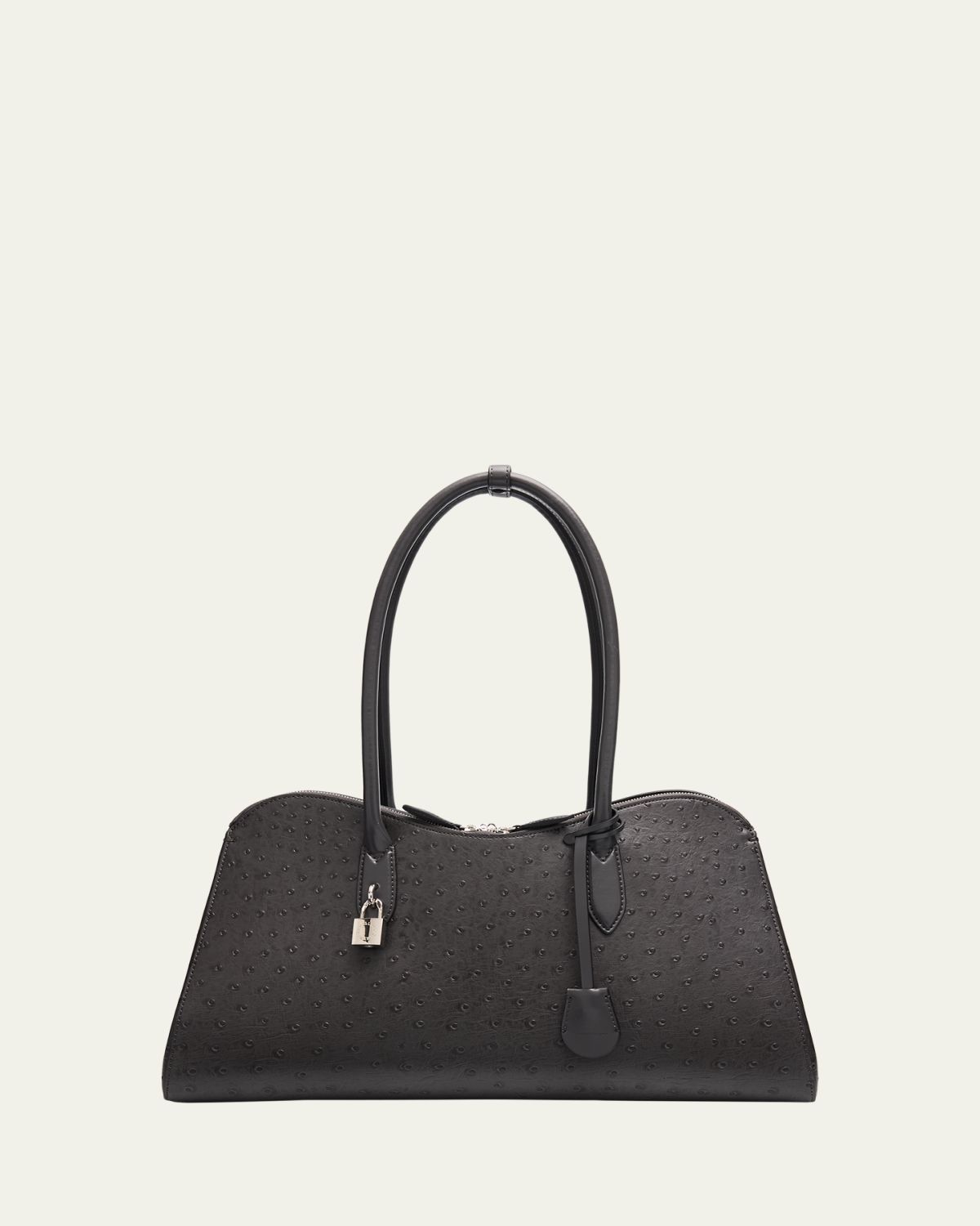 Stella McCartney Ryder Vegan Ostrich Leather Shoulder Bag