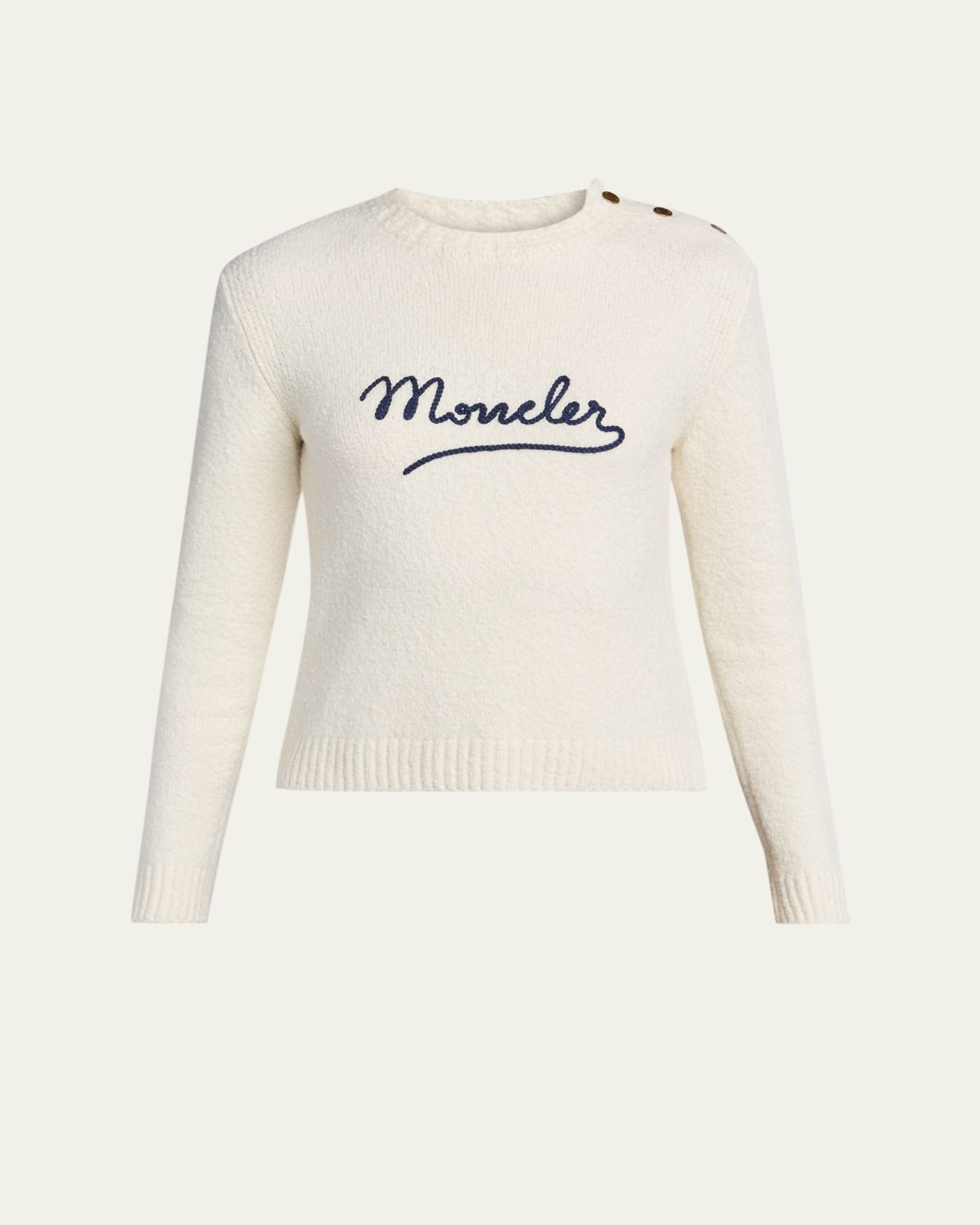 Moncler Crewneck Logo Sweater