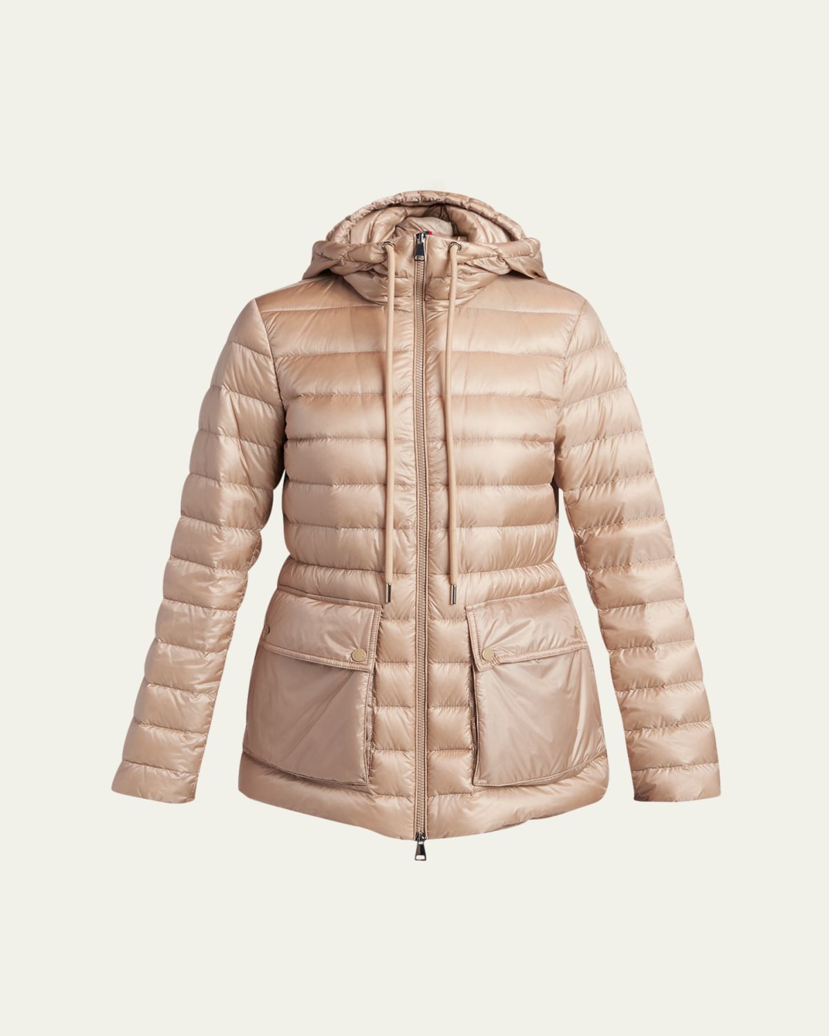 Moncler Jasmin Hooded Short Down Parka