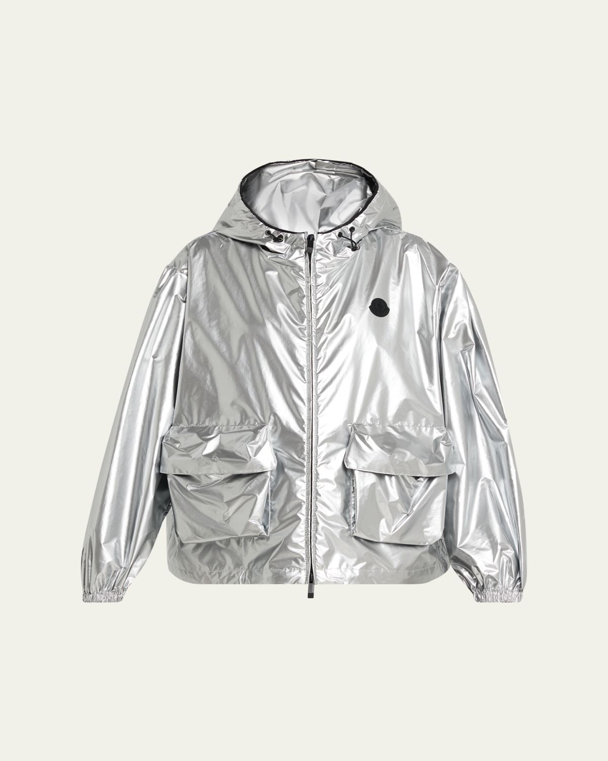Moncler Ylang Hooded Bomber Jacket
