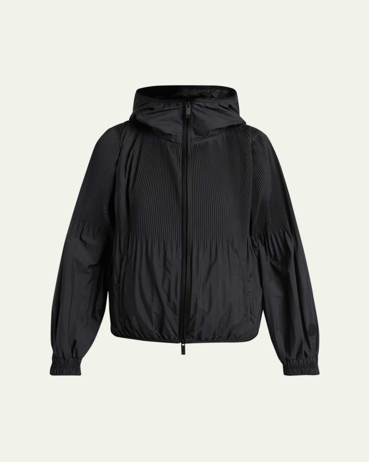 Moncler Anemone Pleated Hooded Jacket