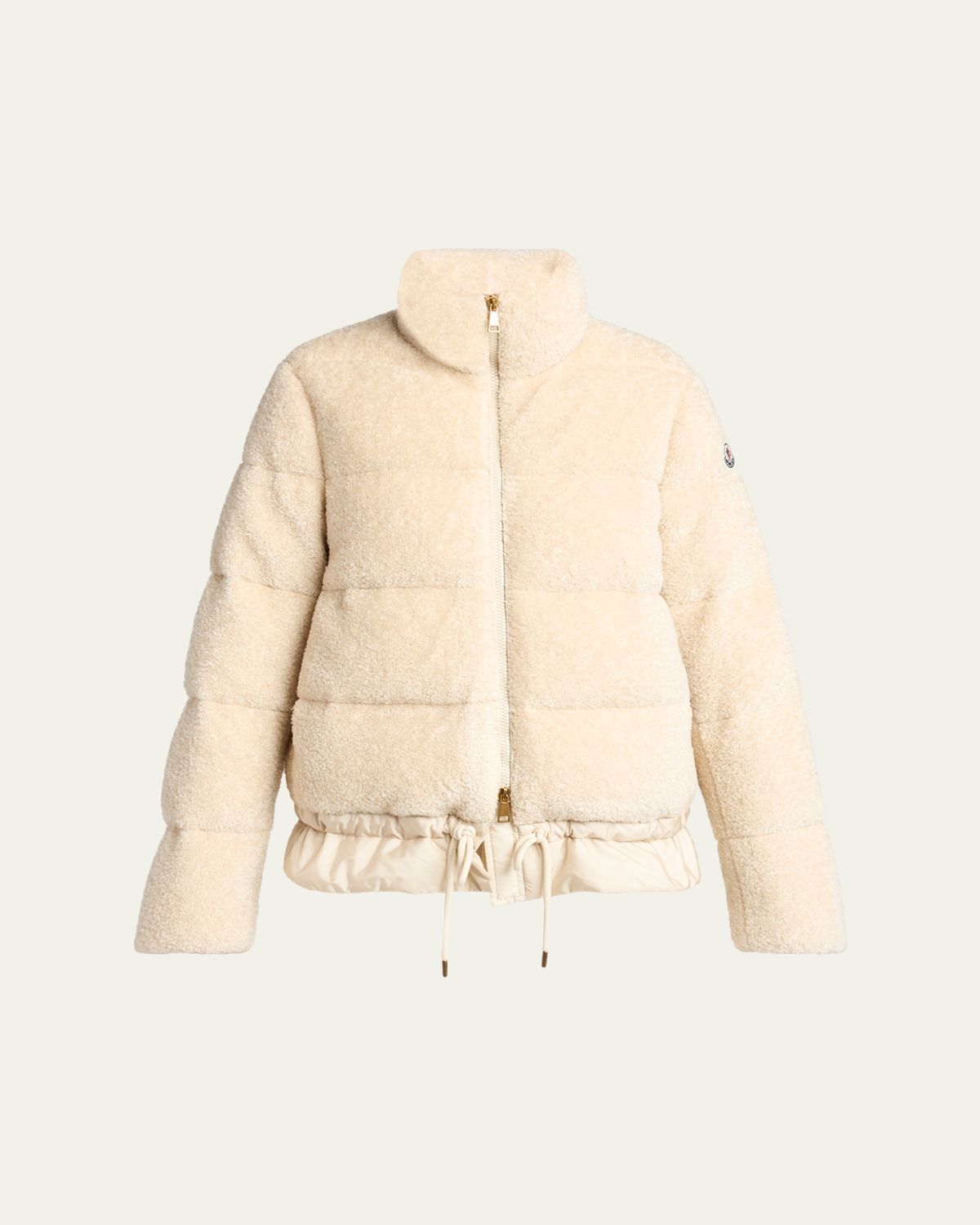 Moncler Cedra Teddy Short Down Jacket
