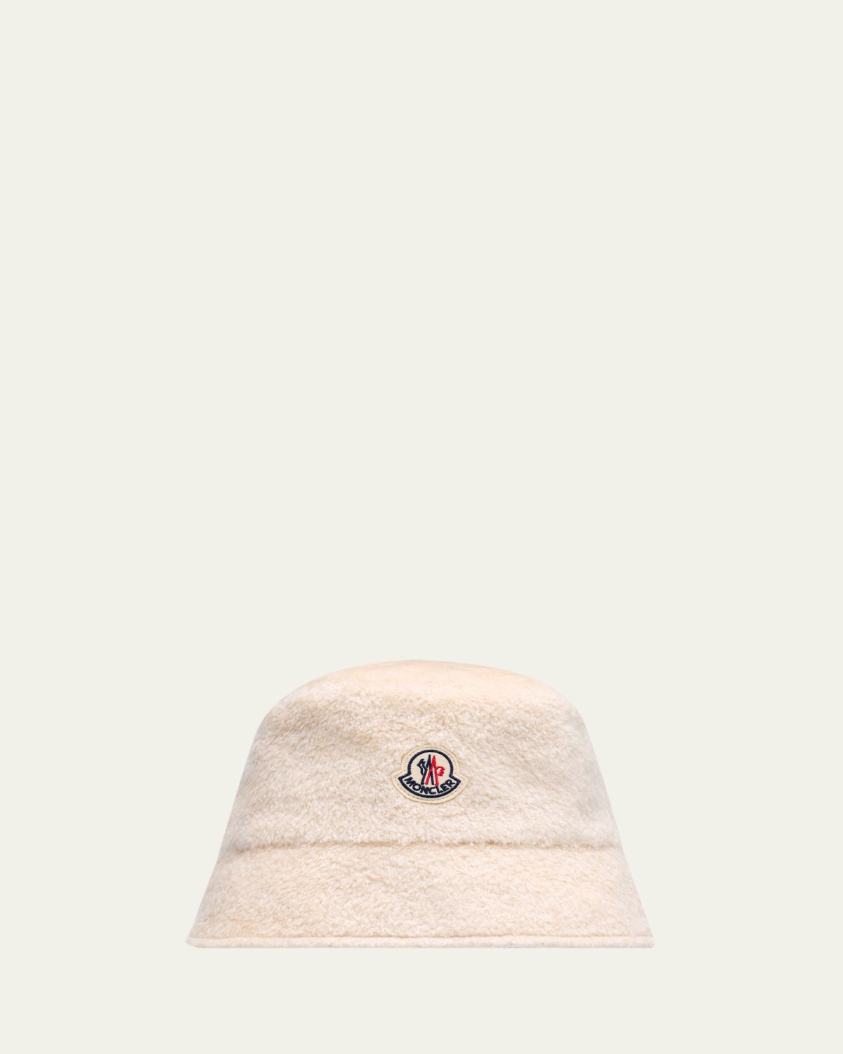 Moncler Wool Logo Bucket Hat