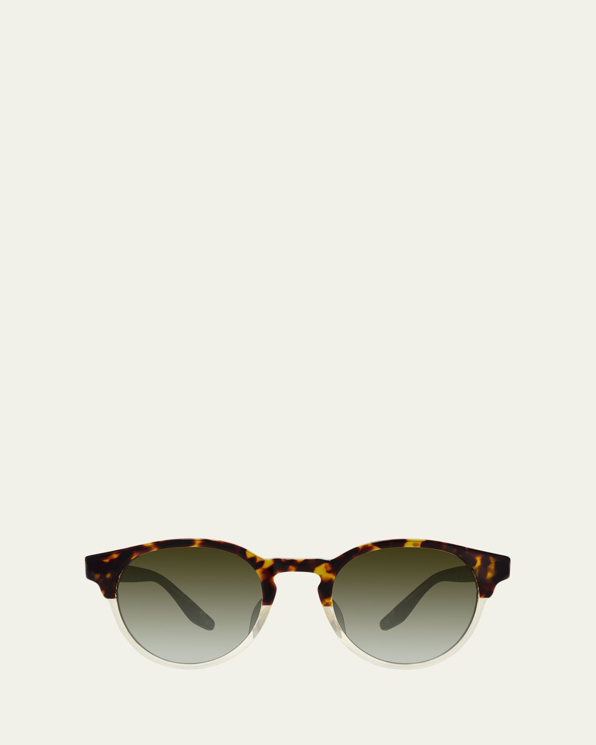 Barton Perreira Beckford 49mm Round Acetate Sunglasses
