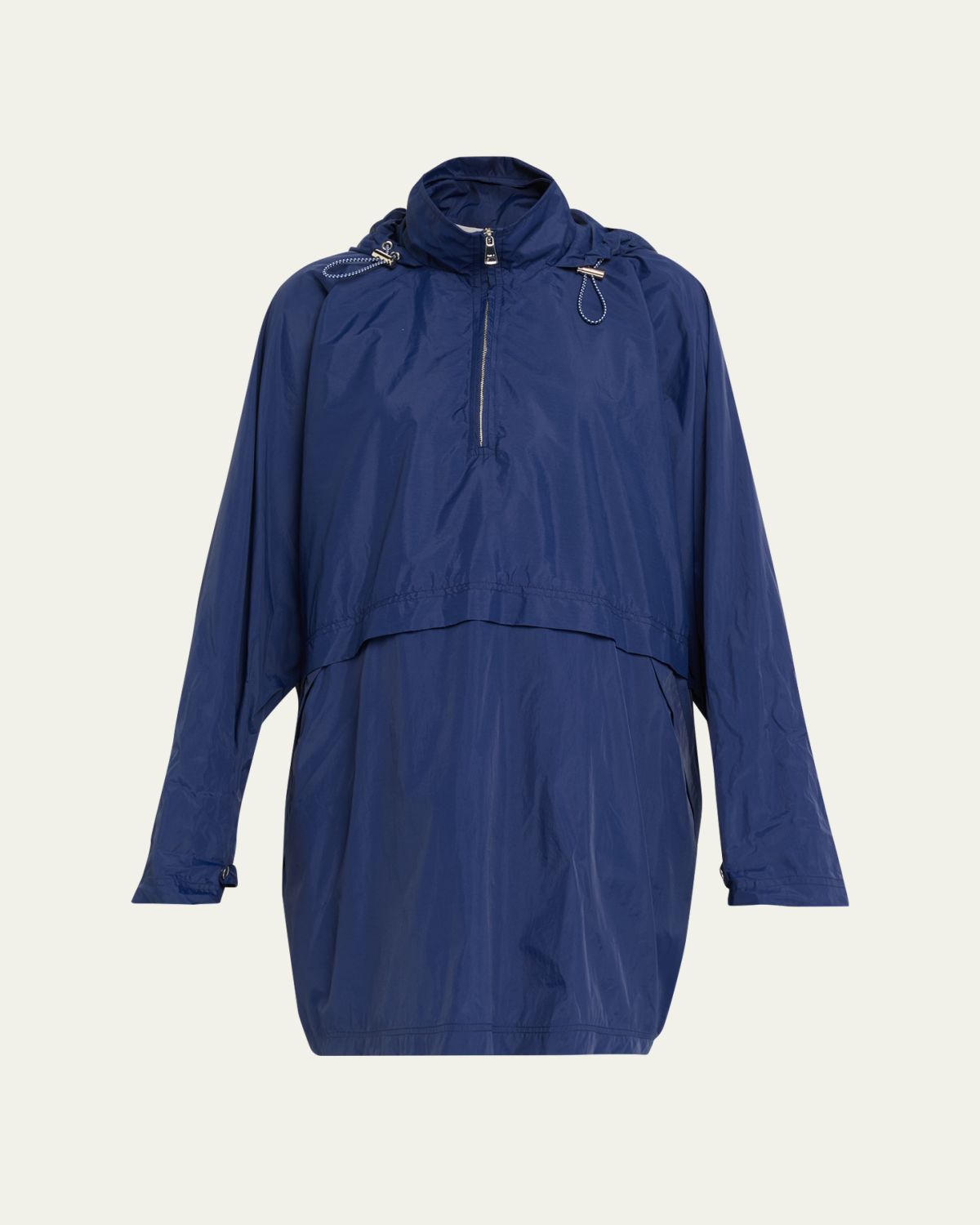 Plan C Oversized Nylon Anorak Jacket