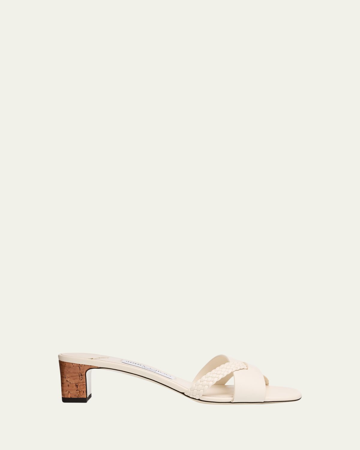 Jimmy Choo 45mm Rori Leather Mule Sandals