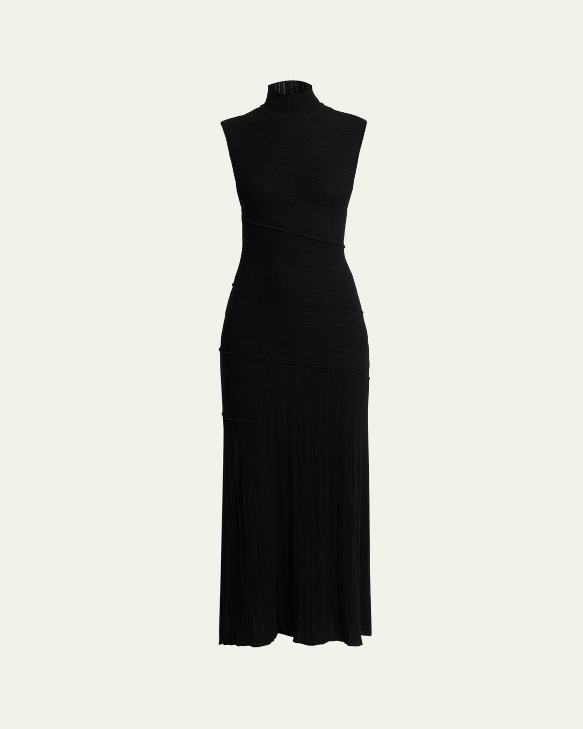 Proenza Schouler Federica Micropleated Knit Dress