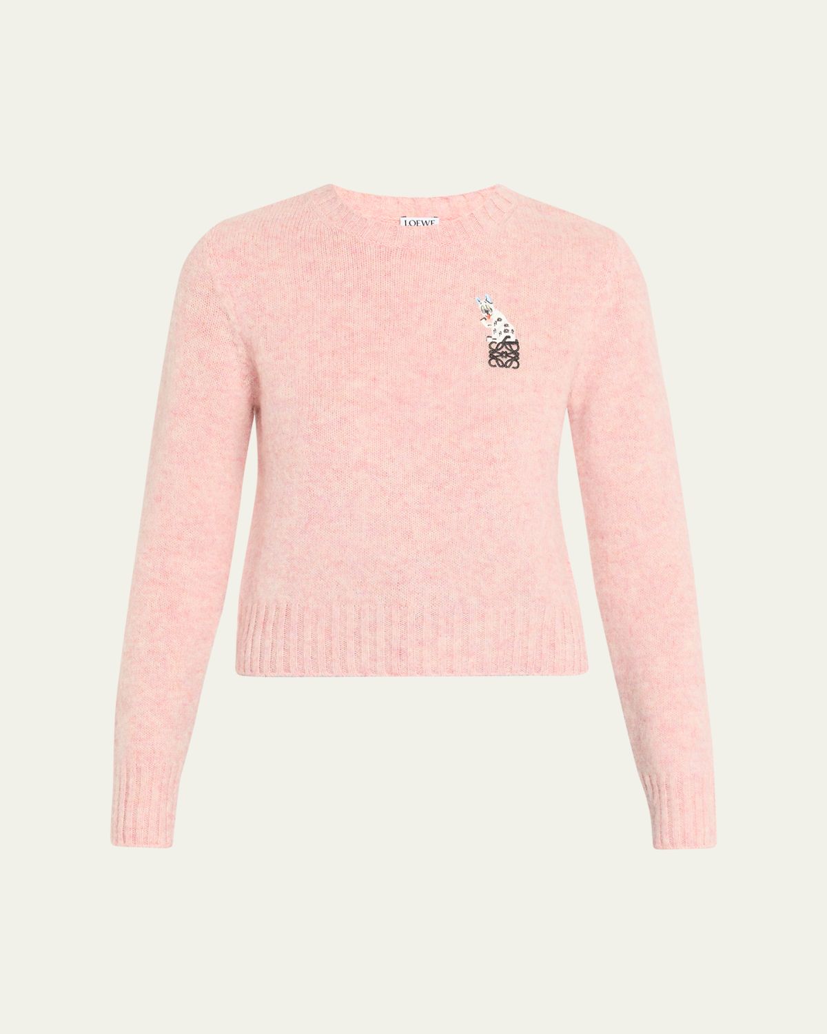 Loewe x Louis Wain Futuristic Cat Embroidered Sweater