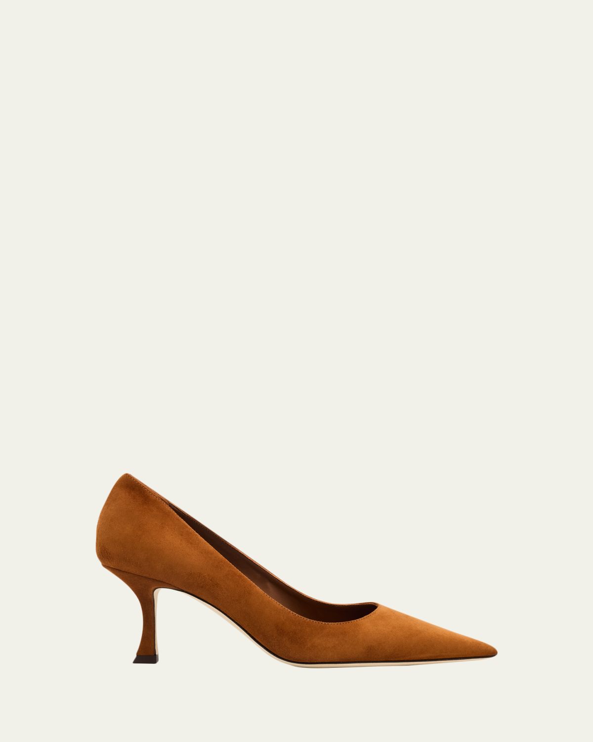 Jimmy Choo 70mm Auria Suede Pumps