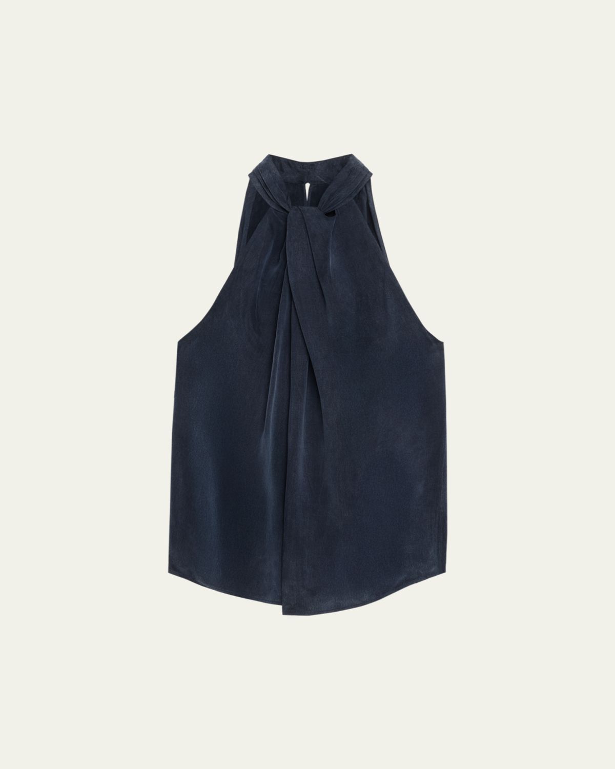 Silvia Tcherassi Shela Twisted Sleeveless Blouse