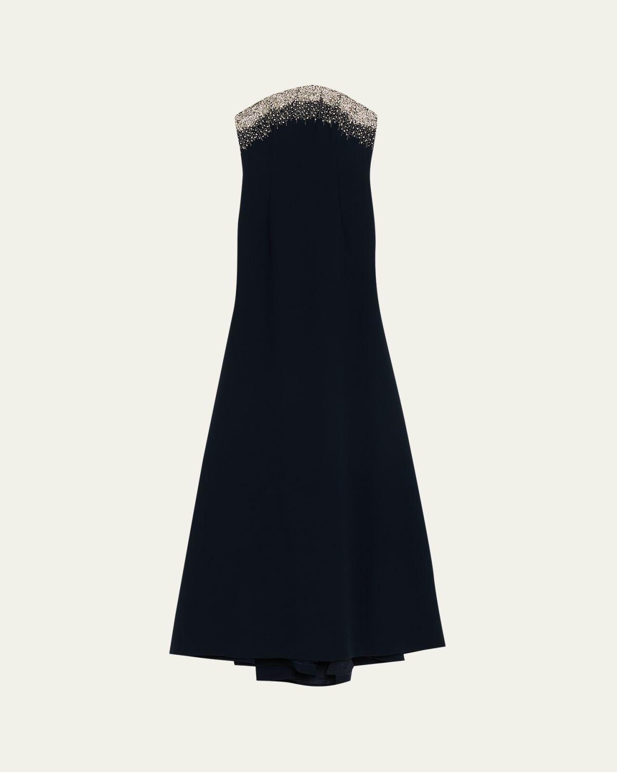 Naeem Khan Crystal Embroidered Strapless Trumpet Gown | Thumbnail 6 Naeem Khan Crystal Embroidered Strapless Trumpet Gown | Thumbnail 6