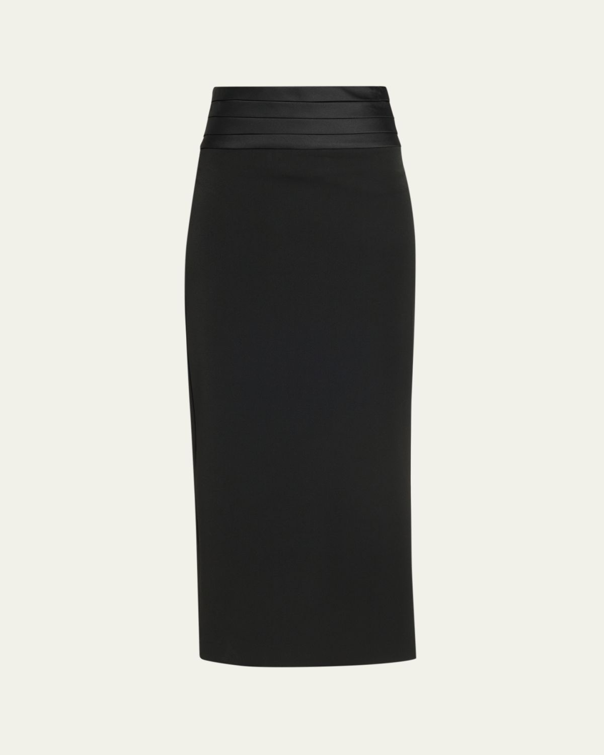 L'Agence Honesty Cummerbund Maxi Skirt