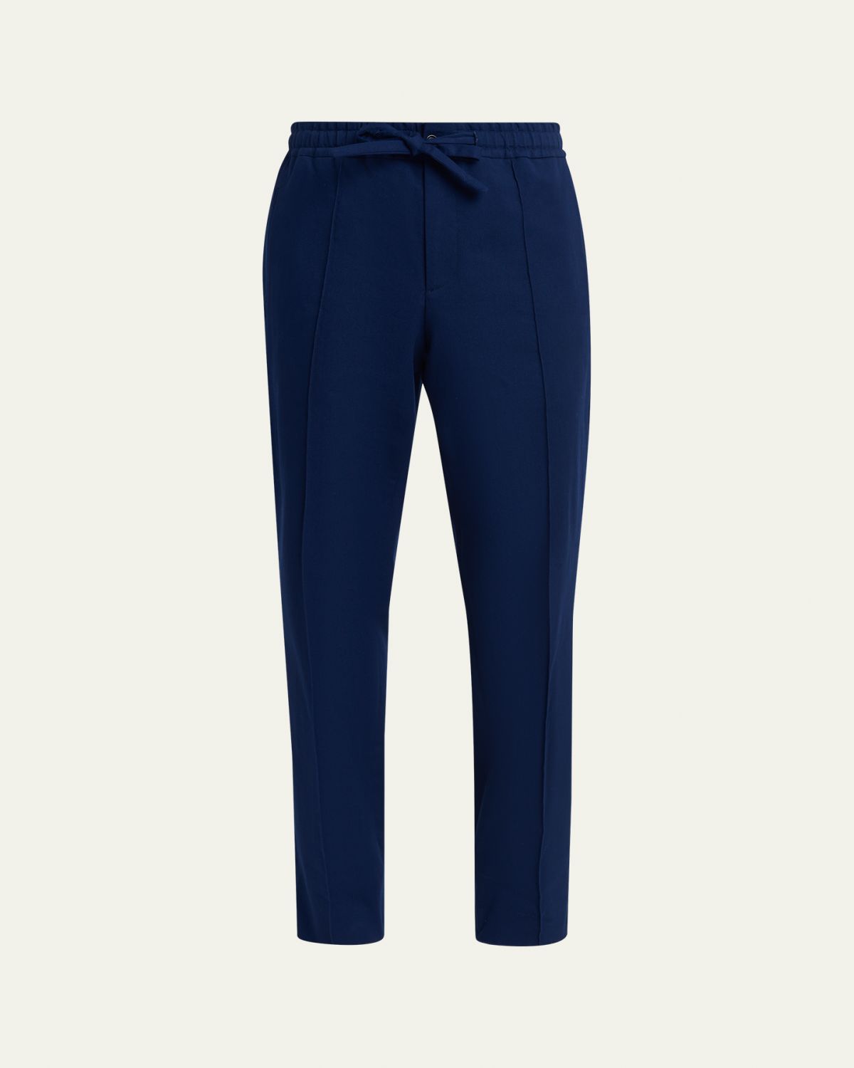 Valentino Garavani Men's Straight-Fit Cotton Gabardine Pants
