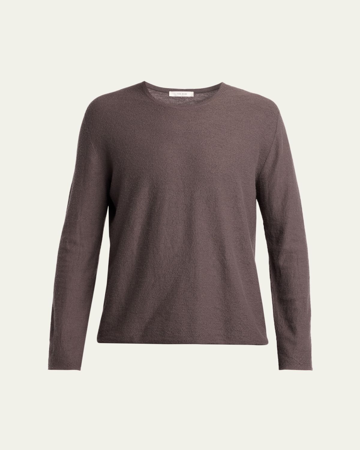 THE ROW Men's Felted Cashmere Crewneck Sweater